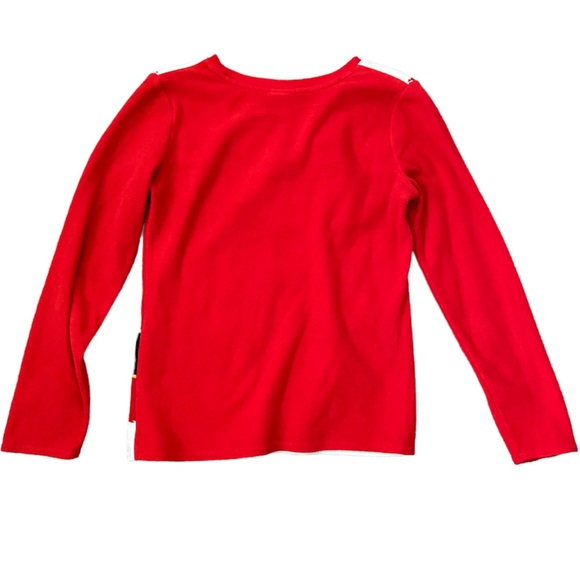 Wondershop at Target Red and White Christmas Women’s Pajama Top - Picture 2 of 2